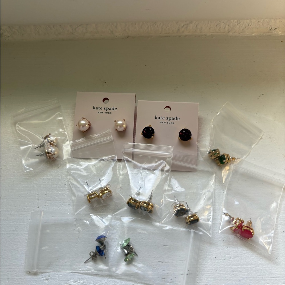 Kate Spade Stud Earrings Set